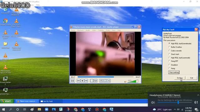 Scary Maze game pinoy meme has BSOD VM (Windows XP) смотреть онлайн