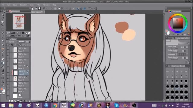 Corgi Character Time-lapse смотреть онлайн