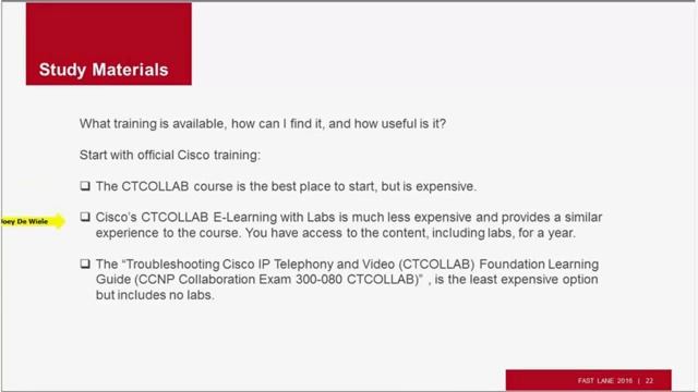 Cisco CCNP Collaboration Passing the CTCOLLAB 300 080 Exam смотреть онлайн