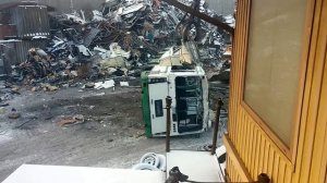 Разорвал автобус. утилизация автотранспорта на металлолом