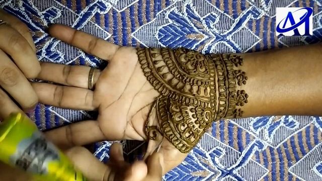 Mehandi design|New model|try at home|A1 channel | смотреть онлайн