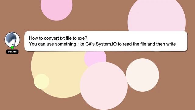 How to convert txt file to exe? смотреть онлайн