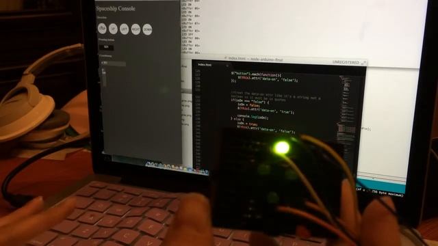 Space Console serial/terminal test смотреть онлайн