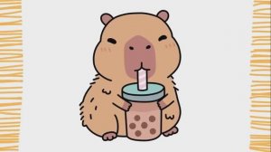 Как нарисовать кавайную капибару | Легкий