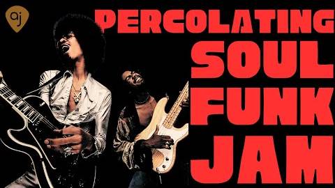 Percolating Soul Funk Guitar Backing Track (E Minor)