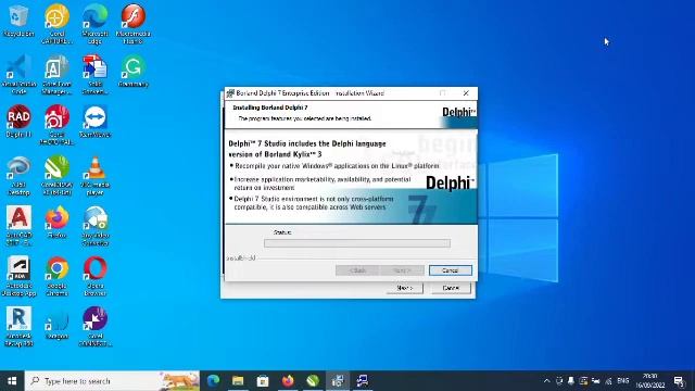 1. Instalasi Delphi 7 di Windows 10 смотреть онлайн