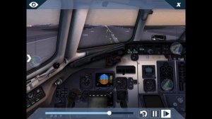 X Plane 10 | American Airlines MD-80 | Soft Landing With Cargo Doors Open