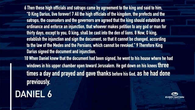 The Window and the Den - Daniel 6:1-23 смотреть онлайн