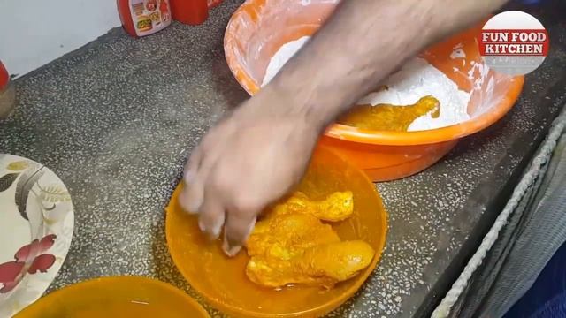 Chicken Leg Piece Recipe|Chicken Candy Recipe|Commercial Recipe@Fun Food kitchen смотреть онлайн