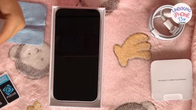 [Unboxing] iPhone 13 (pink, 128gb) aesthetic unboxing✨,cute case & screen protector ,place an order смотреть онлайн