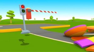 Грузовичок Лёва - машинки конструктор - Развивающие мультфильмы — Собираем бульдозер