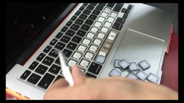 맥북 키보드 키캡 수리 / 키캡 교체 / 분해 방법 смотреть онлайн