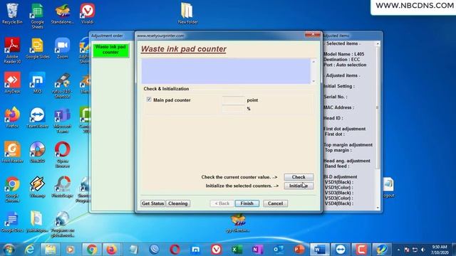 HOW TO FIX AND RESET PRINTER EPSON L405 BLINKING смотреть онлайн