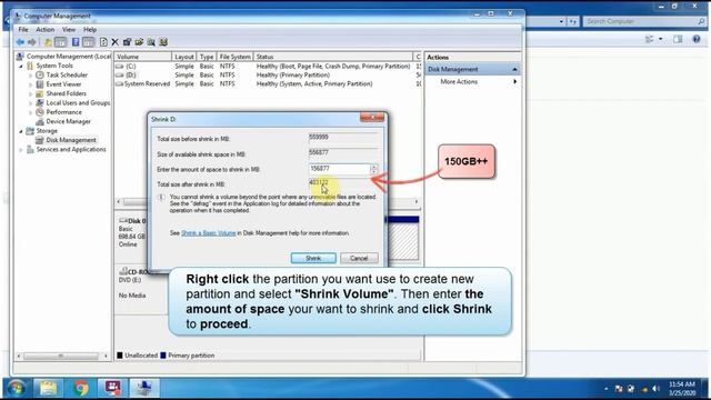 UMPLib - how to make partition in windows 7 without formatting смотреть онлайн