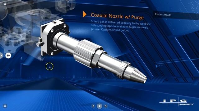 IPG Photonics. Трехмерная интерактивная презентационная программа + интерактивный киоск. смотреть онлайн