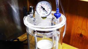 Вакуумная камера для удаления воздуха из формосмеси в опоке для ювелиров любителей своими руками.