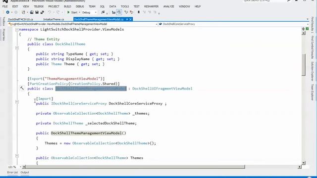 Building a Theme Manager within Microsoft LightSwitch DockShell Shell Extension смотреть онлайн