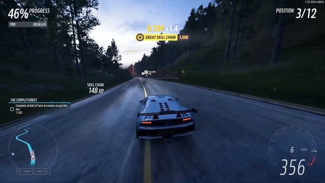 Forza Horizon 5 | street racing in the rain | Lamborghini Sesto Elemento Forza Edition смотреть онлайн