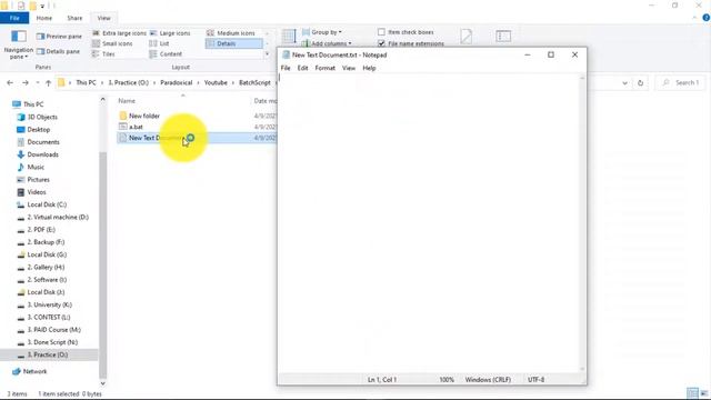 06. More Command that Uses Batch Script | Batch | cmd | Paradox смотреть онлайн