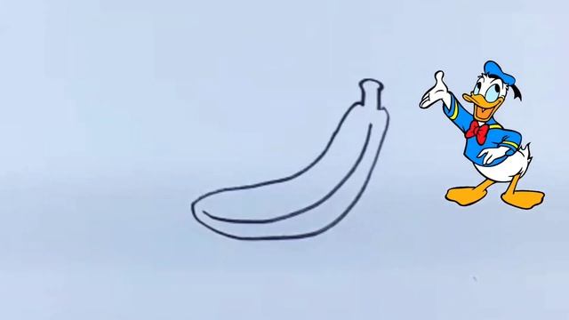 Drawing a picture of a Banana, ارسم صورة موزة, бананның суретін сал,एक केले का चित्र बनाएं,resmi çi смотреть онлайн