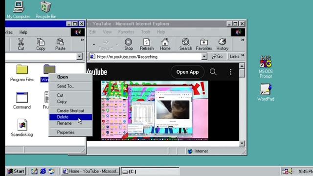 Windows 98 BSOD 3895 смотреть онлайн