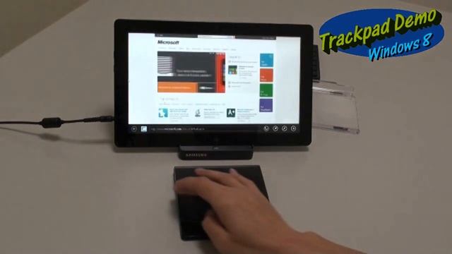 Natural and fluid trackpad experience - Windows 8 Consumer Preview смотреть онлайн