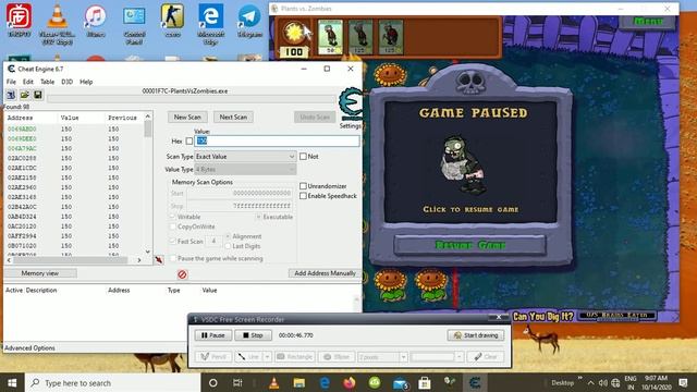 hack plant vs zombies game by cheat engine /download cheat engine, link in description смотреть онлайн