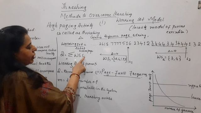 Lec55.4: Working Set Model and Page Fault Frequency Model | Memory Management | OS смотреть онлайн