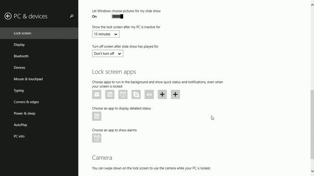 Windows 8.1 Choose which apps offer notifications on the Lock screen смотреть онлайн