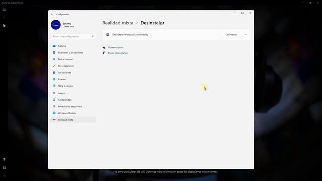 ❌ Desinstalar Portal de Realidad Mixta Windows 11 смотреть онлайн