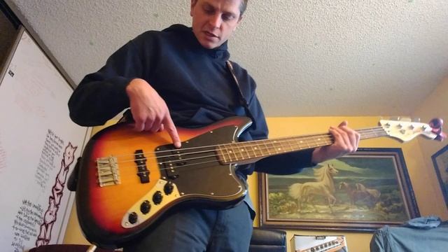 squire vintage modified jaguar bass review смотреть онлайн