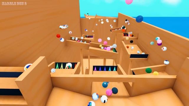 Мраморный забег - Гонка шариков смотреть онлайн