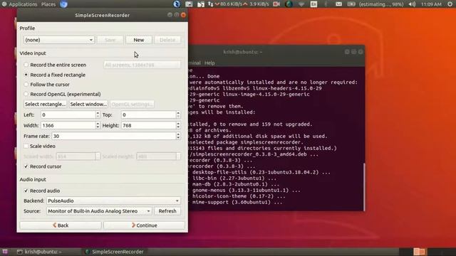 How to install SimpleScreenRecorder on linux Ubuntu 18.04 смотреть онлайн