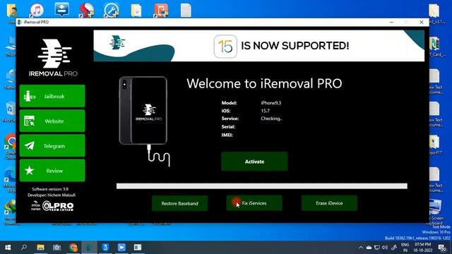 Finest Bypass with Signal for iOS 15.7 ICloud Activation Lock with Iremovel pro tool смотреть онлайн