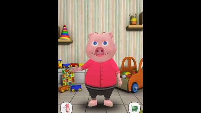 My Talking Pig Gameplay - Lets Eat смотреть онлайн