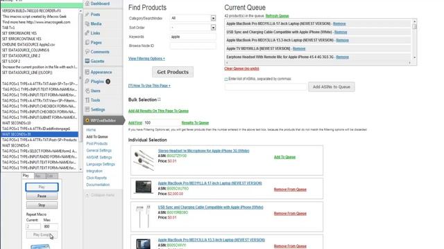 iMacros Geek - WP ZON Builder Proof смотреть онлайн