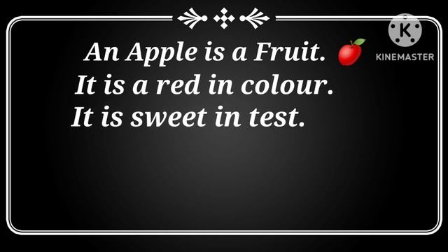 #Write an essay on Apple ❤ #My favourite fruit is Apple🍎 смотреть онлайн