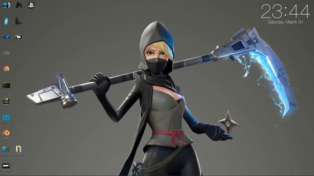 fortnite female ninja live wallpaper free download смотреть онлайн