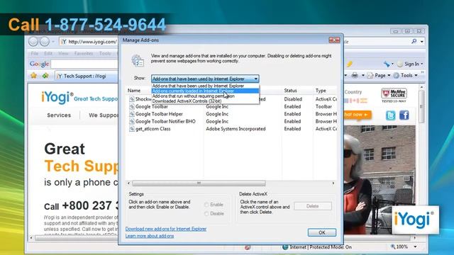 How to enable add-ons in Internet Explorer® 7 in Windows® Vista смотреть онлайн