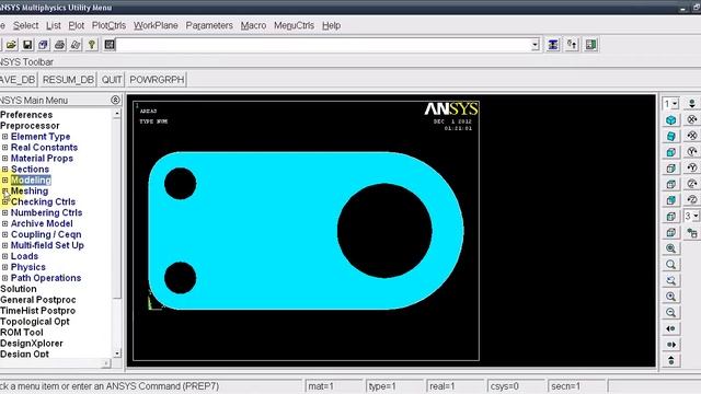 ANSYS Bracket Video Tutorial смотреть онлайн