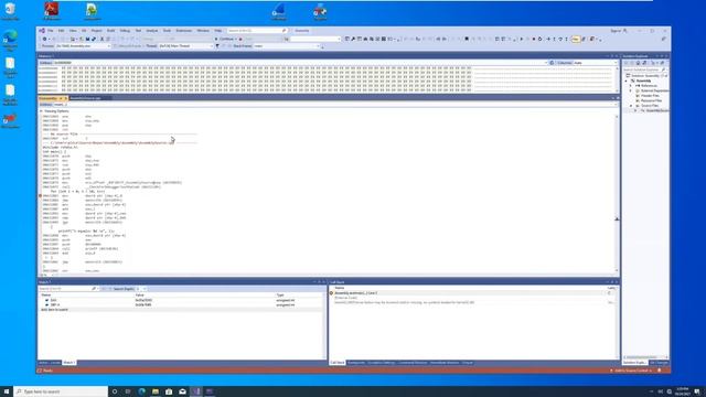 Demo: Debugging Assembly in Visual Studio смотреть онлайн