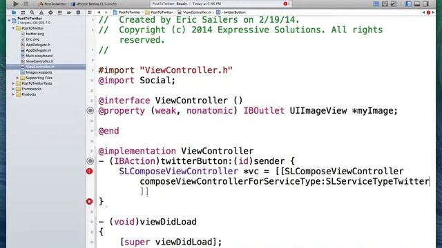 iOS Programming: PostToTwitter смотреть онлайн