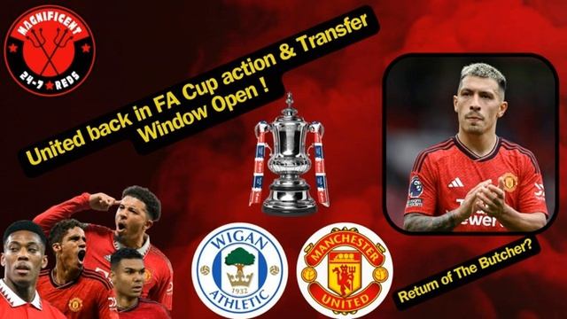 United back in FA Cup action & Transfer Window Open! смотреть онлайн