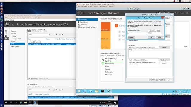 Windows 2016 Server: Podstawowa konfiguracja iSCSI Target Server смотреть онлайн