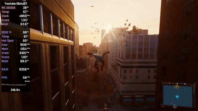 Marvels Spider-Man Remastered | GTX 1050 Ti | ALL SETTINGS смотреть онлайн
