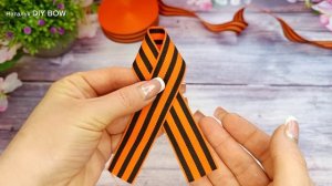 Делюсь НОВОЙ ИДЕЕЙ/ МК Брошь 9 Мая.