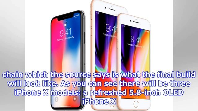 New iPhone X printed models shown off in video reveal смотреть онлайн