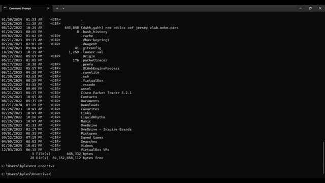 Command Prompt (CMD) for Beginners Pt. 1 - Change Directory, Execute Files and List Contents смотреть онлайн