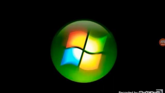 Windows Media Center boot animation смотреть онлайн