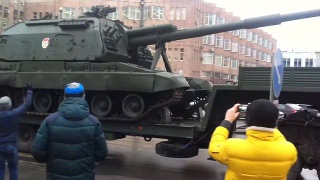Репетиция парада в честь снятия блокады пр. Непокоренных смотреть онлайн